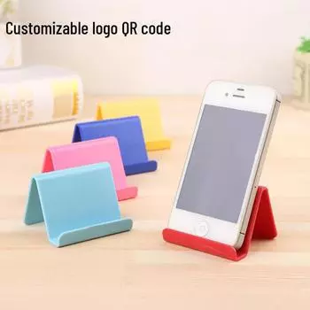 Настраиваемый держатель для телефона и визитницы цвета конфет с QR-кодом Lazy Holder