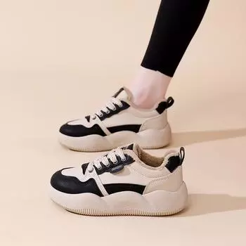 Наступая на дерьмо, чувствуя себя бархатной кожей, кроссовки женские зимние новые студенческие туфли для сноуборда теплые две хлопковые туфли 35