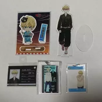 насыпной) Tokyo Revengers Chifuyu Acrylic, Profile Card, акриловый брелок