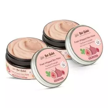Nat Habit Fig Rose, Skin Malai, крем для тела, масло для тела, холодный зимний крем | Осветление кожи, увлажнение 24 часа - 120 мл (Упаковка из 2 шт.)