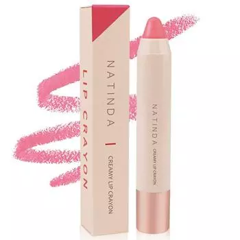 Natinda Creamy Lip Crayon 3g, 03 Sweet Love Pink, 1 piece
