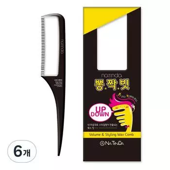 Natinda Volume Styling Wax Long Comb, 7г, 6 шт., Лучшие мужские средства для волос из Кореи