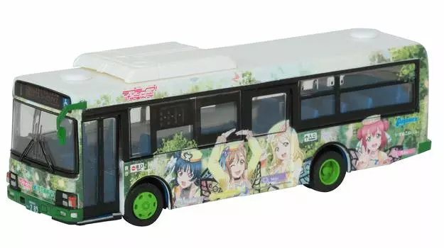 National Bus Collection JH040 Izu Hakone Bus Love Wrapping Bus Car 4 Diorama Supplies first order limited Live! Sunshine!! (Manufacturer s production)