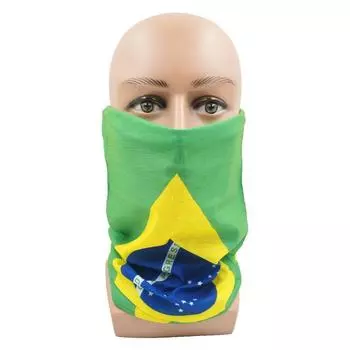 National Flag Magic Seamless Headscarf Flag Magic Seamless Headscarf NF-BRA1 All yards