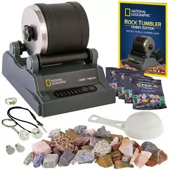 National Geographic Hobby Rock Tumbler Kit NGHOBBYTUMBBLER [National Geographic] [Предмет]