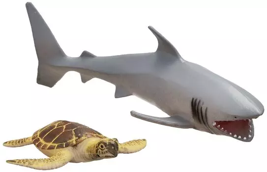 National Geographic Sea Animal Figures and Sea NTS01019 (Sharks Turtles)