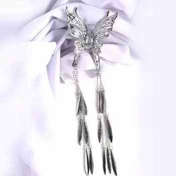 National Style New Chinese Tassel Double Ponytail Cos Braid Tassel hairpin