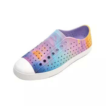 [native Shoes] водные туфли Jefferson Print Healing Purple/Shell White/Sunset Blur 28.0 см D