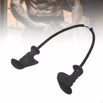 Натяжение троса для бицепсов и трицепсов, тяга вниз для тренировки тела чёрный