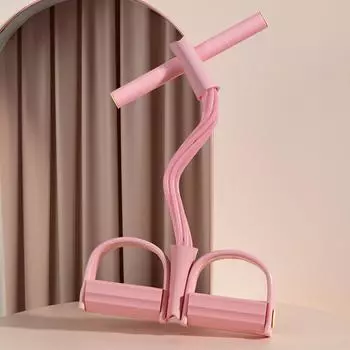 Натяжение троса Растяжка ног Приседания Вспомогательный растяжитель Женская йога Педаль Puller Эспандер Открытые плечи Спина синий