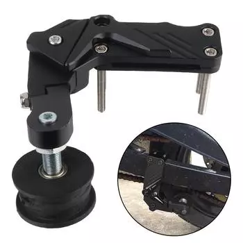 Натяжитель цепи мотоцикла, широкое противоскользящее устройство, универсальное автоматическое регулировочное натяжное устройство цепи, натяжное колесо чёрный