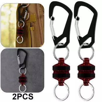 Натяжитель для рыболовной сети с карабином Рыболовные принадлежности (красный)