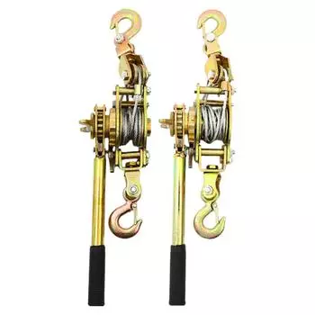 Натяжитель троса с храповым механизмом Натяжитель троса Система шкивов для натяжения троса Подъемный шкив с усиленными шестернями Руководство по храповому механизму