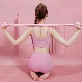 Натяжная лента для йоги, эластичная лента из ТПЭ, растягивающаяся веревка, мужская лента для фитнеса, йога, 2 мил, силовой лист