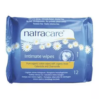 Natracare женские салфетки 12 шт., 12 упаковок