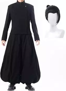 Natsu Yuketsu Косплей Дзюдзюцу Кайсен Стиль Косплей Костюм Дзюдзюцу Кайсен Рождественский Костюм на все тело Аксессуары Включены Костюм Кетсу [Agtop], [Парик