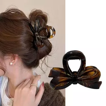 Natunofu Hair Small Hair Securely Hair Vance Ribbon Hair Hair Commuting to School Clip, Clip, Clip, Holds, Accessories, Ribbon, Barrette, Small,