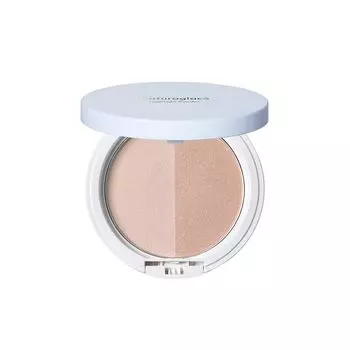 Natura Glace Highlight Powder N 01 Средства по уходу за кожей, придающие ей сияющий вид Органическая палитра Кисточка в комплекте Трехмерная пудра Soap-off