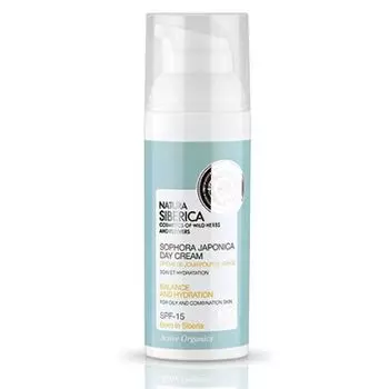 Natura Siberica Balance And Hydration Day Cream Spf15 50ml