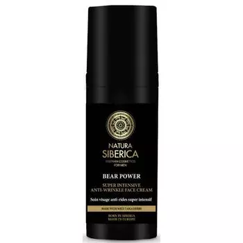Natura Siberica Медвежья сила супер интенсивный крем для лица против морщин 50 мл
