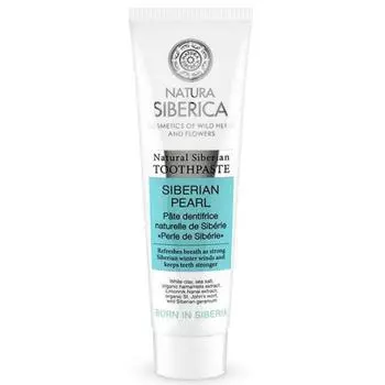 Natura Siberica Натуральная сибирская зубная паста Сибирский жемчуг 100г