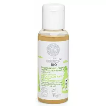 Natura Siberica Органический Сертифицированный Детский Гель-Шампунь Для Волос И Тела Без Слез 2в1 50мл