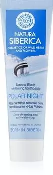 Natura Siberica Polar Night отбеливающая зубная паста с черным углем TU прозрачный