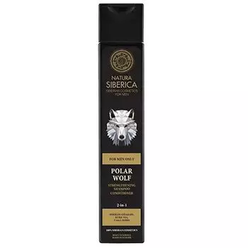 Natura Siberica Polar Wolf Strengthening Shampoo And Conditioner 250ml