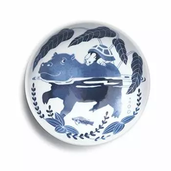 natural69 Dyed Old Hasami [Small Bowl] Hippo