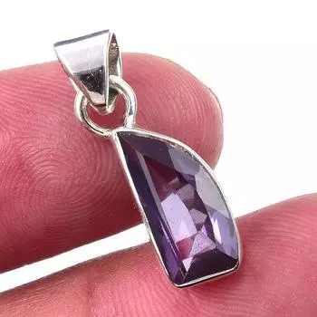 Natural Alexandrite 925 Solid Sterling Silver Gift Jewelry Pendant 1 Z8j76