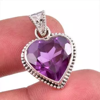 Natural Alexandrite Gemstone 925 Solid Sterling Silver Gift Pendant 1.25 G3Z58