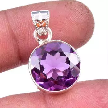 Natural Alexandrite Gemstone 925 Solid Sterling Silver Gift Pendant 1.25 A9q72