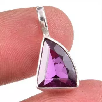 Natural Alexandrite Gemstone Handmade 925 Solid Sterling Silver Pendant 1 L0s03