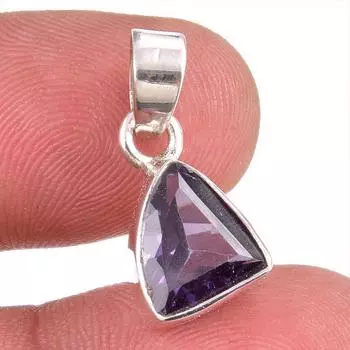 Natural Alexandrite Gemstone Handmade 925 Solid Sterling Silver Pendant 1 O2I05