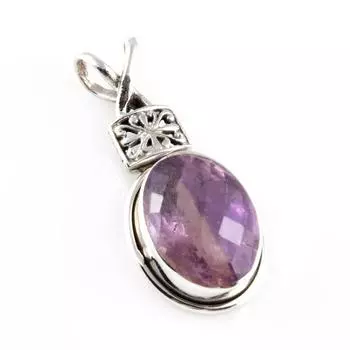 Natural Ametrine Gemstone 925 Solid Sterling Silver Jewelry Pendant 1.4 N2e47
