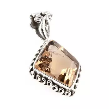Natural Ametrine Gemstone 925 Solid Sterling Silver Jewelry Pendant 1 o9s92