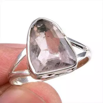 Natural Ametrine Gemstone Handmade 925 Solid Silver Jewelry Ring Size 9.5 s8h49