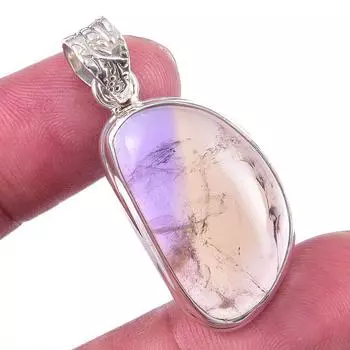 Natural Ametrine Gemstone Handmade 925 Solid Sterling Silver Pendant 1.50 B7F72