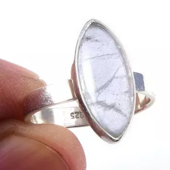 Natural Aquamarine Gemstone Handmade 925 Solid Sterling Silver Ring Size 7 V3w11