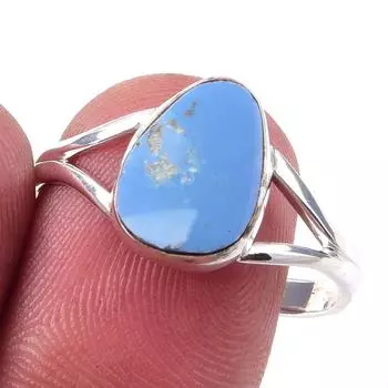 Natural Australian Opal Gemstone 925 Solid Sterling Silver Gift Ring S.10 r0i69