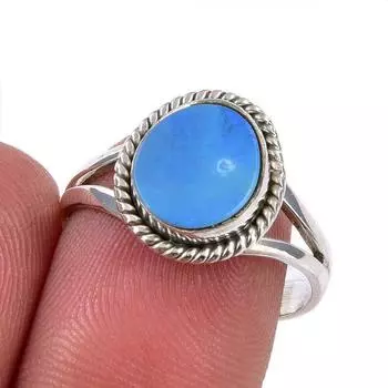 Natural Australian Opal Gemstone 925 Solid Sterling Silver Ring Size 7.5 W1W02