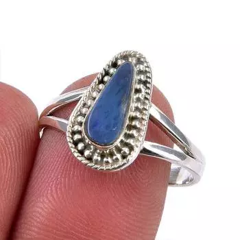 Natural Australian Opal Gemstone 925 Solid Sterling Silver Ring Size 8.5 B9H17
