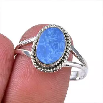 Natural Australian Opal Gemstone 925 Solid Sterling Silver Ring Size 9.5 q5K13