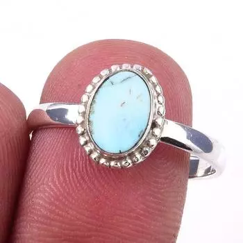 Natural Australian Opal Gemstone 925 Solid Sterling Silver Jewelry Ring S.9 f1L63