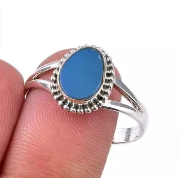 Natural Australian Opal Gemstone 925 Solid Sterling Silver Ring Size 9.5 B1B56
