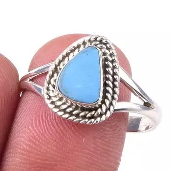 Natural Australian Opal Gemstone 925 Solid Sterling Silver Gift Ring S.10 k9G83