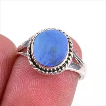 Natural Australian Opal Gemstone Handmade 925 Solid Silver Gift Ring S.5.5 o3G94