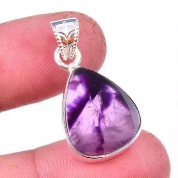 Natural Cacoxenite Gemstone 925 Solid Sterling Silver Jewelry Pendant 1.25 s6g34