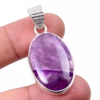 Natural Cacoxenite Gemstone 925 Solid Sterling Silver Jewelry Pendant 1.75 j0m72