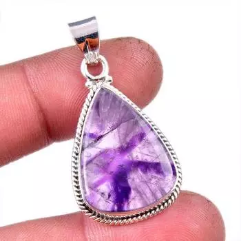 Natural Cacoxenite Gemstone 925 Solid Sterling Silver Jewelry Pendant 1.50 i4c82